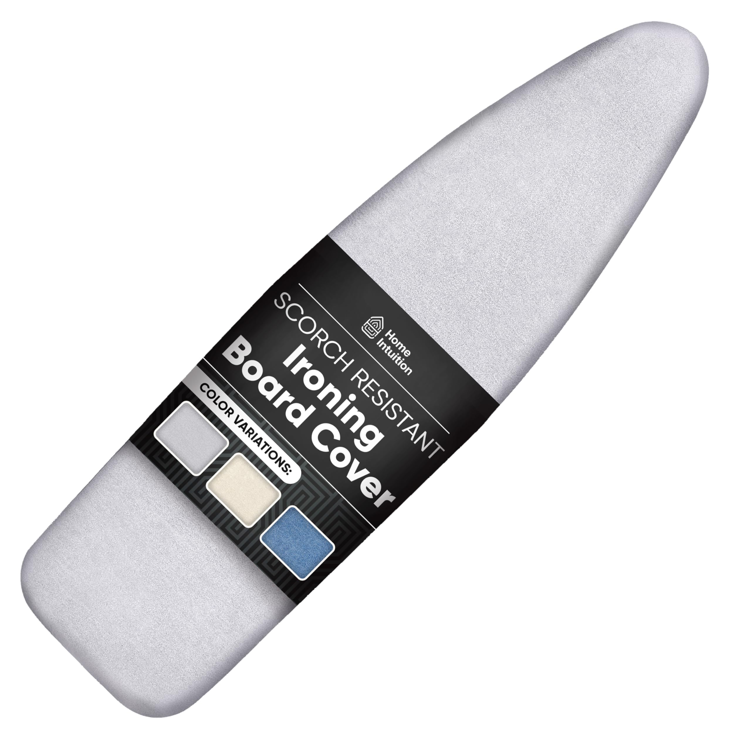 Home Intuition Scorch Resistant Ironing Board Cover Silicone Coated and Padded