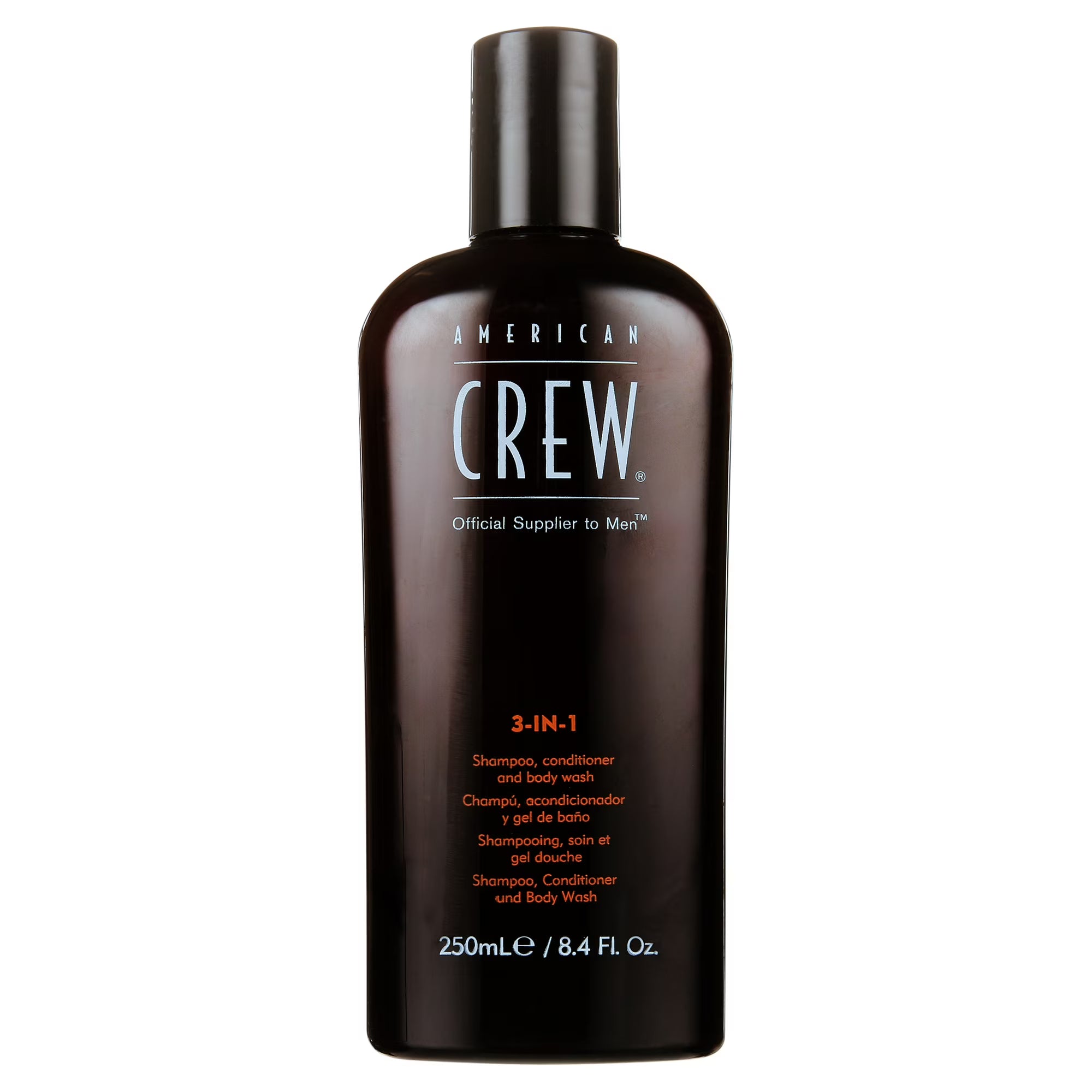 3 In 1 Shampoo & Conditioner & Body Wash by American Crew for Men - 8.4 oz Shampoo & Conditioner & Body Wash