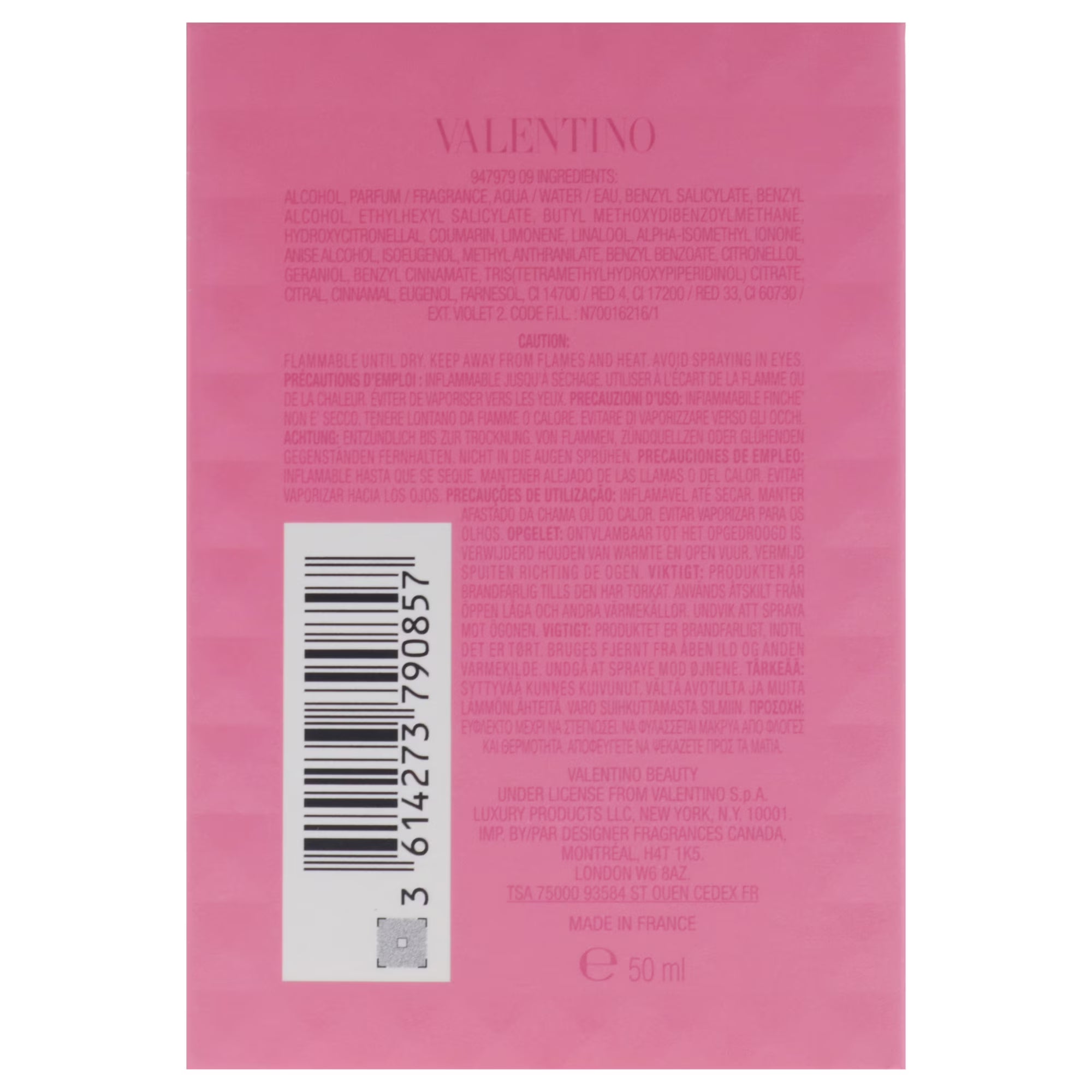 Donna Born In Roma Intense by Valentino for Women - 1.7 oz EDP Spray