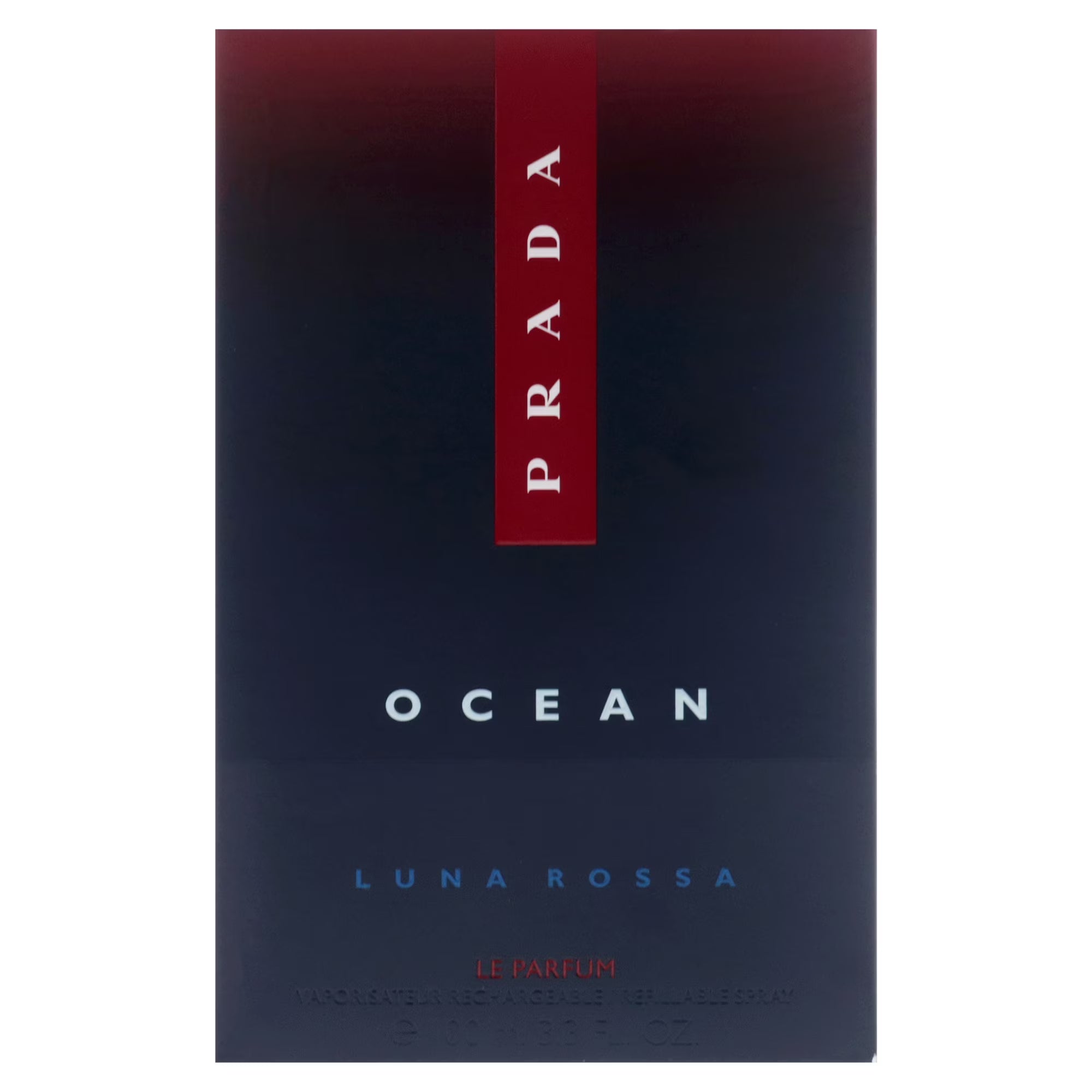 Prada Prada Luna Rossa Ocean , 3.3 oz Parfum Spray (Refillable)