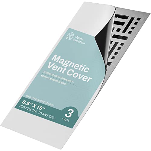 Magnetic Vent Covers, 8x15 Inch, 3-Pack