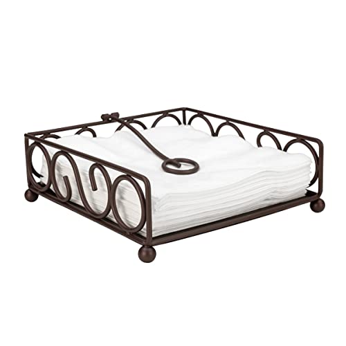 Napkin Holder, Medium, Bronze