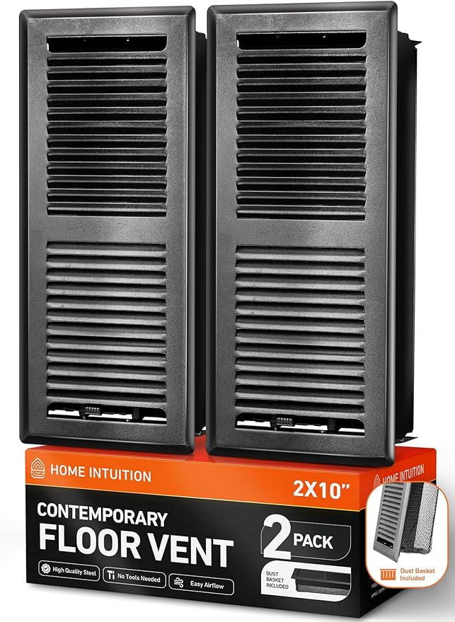 Floor Vent Covers, Metal Register