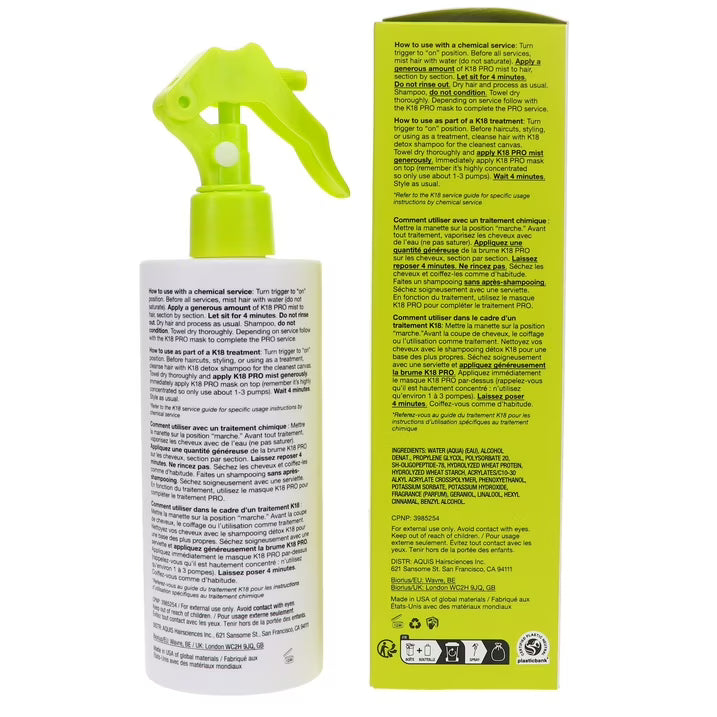K18 Professional Molecular Repair Mist 10.14 oz