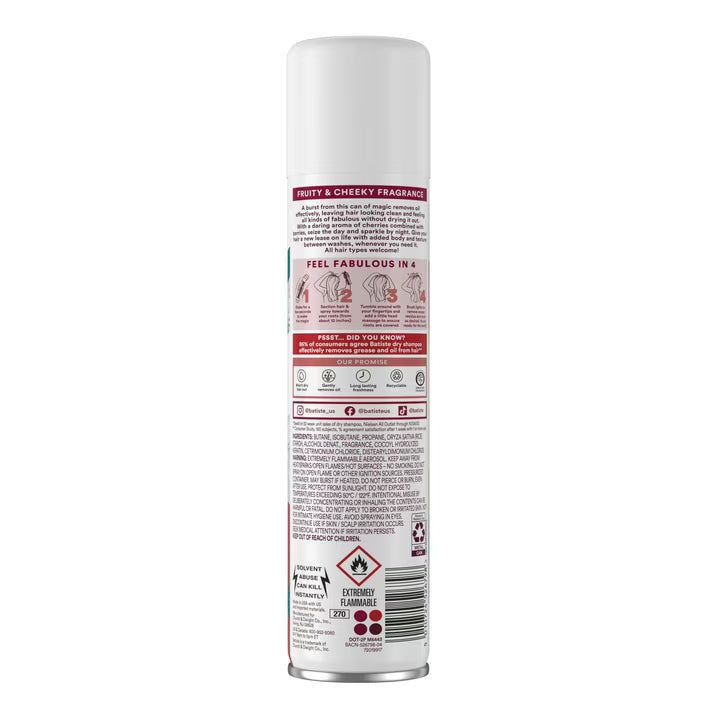 Batiste Dry Shampoo, Cherry Fragrance