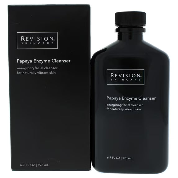 ($31.50 Value) Revision Skincare Papaya Enzyme Facial Cleanser, Face Wash for All Skin Types, 6.7 Oz