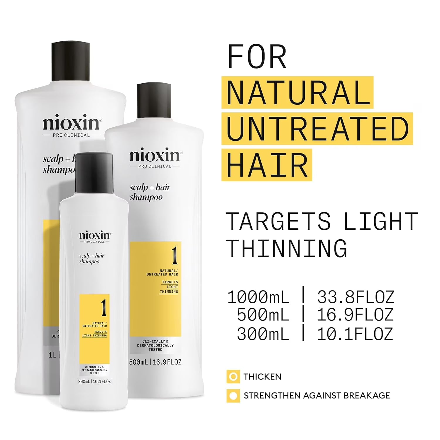 Nioxin Scalp + Hair Thickening System 1 Shampoo