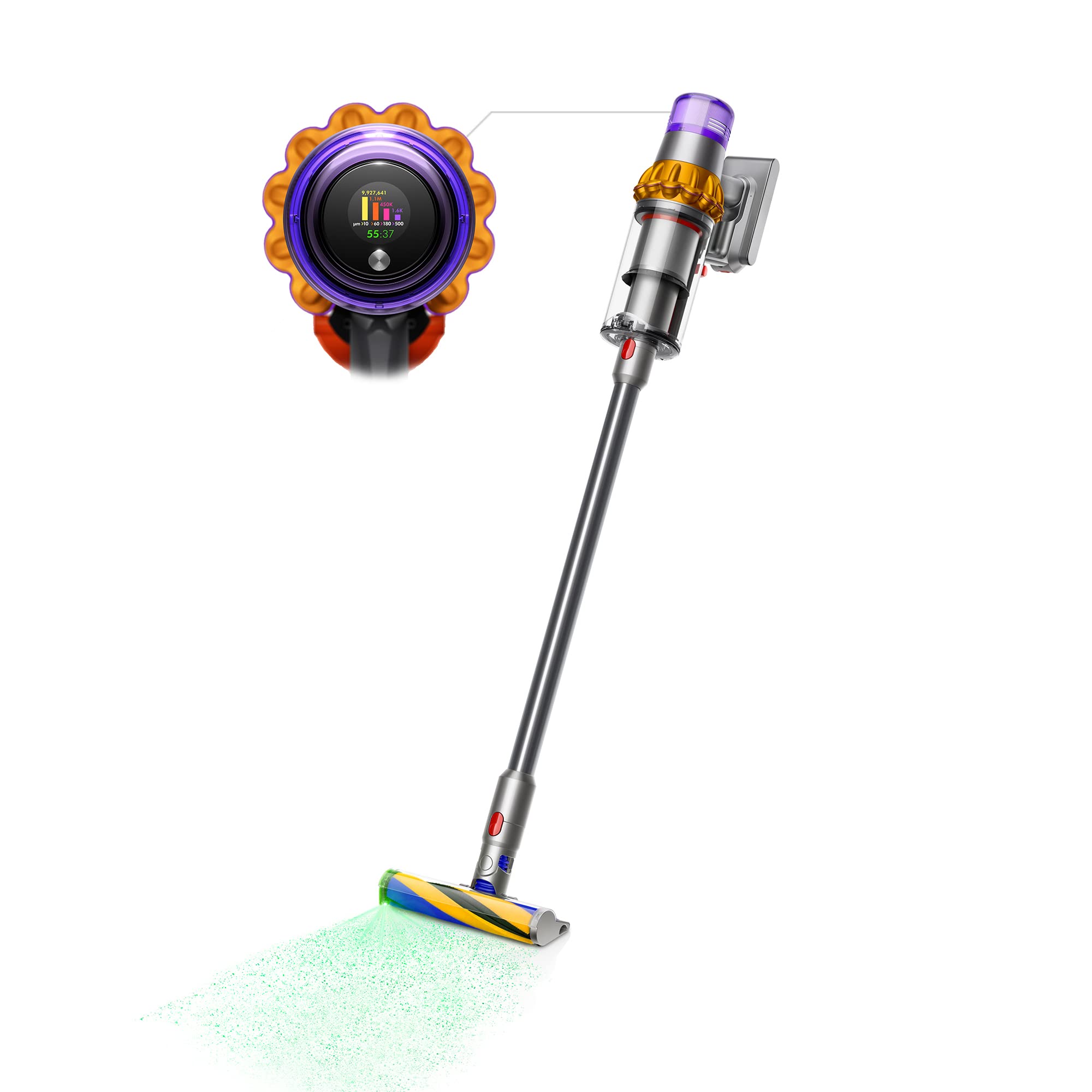V15 Detect Cordless Vacuum Cleaner, Multicolor