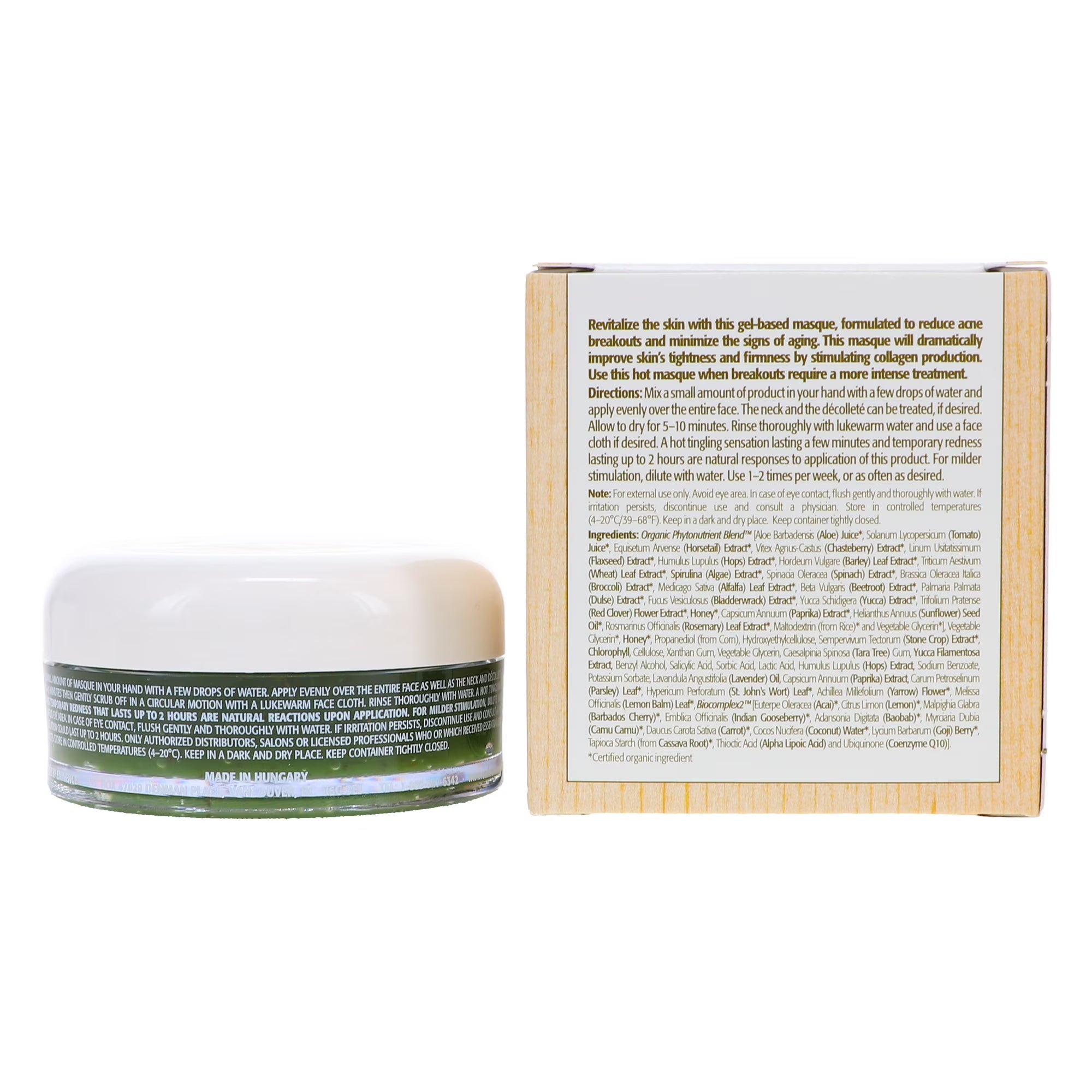 Eminence Eight Greens Phyto Masque - Hot 2 oz