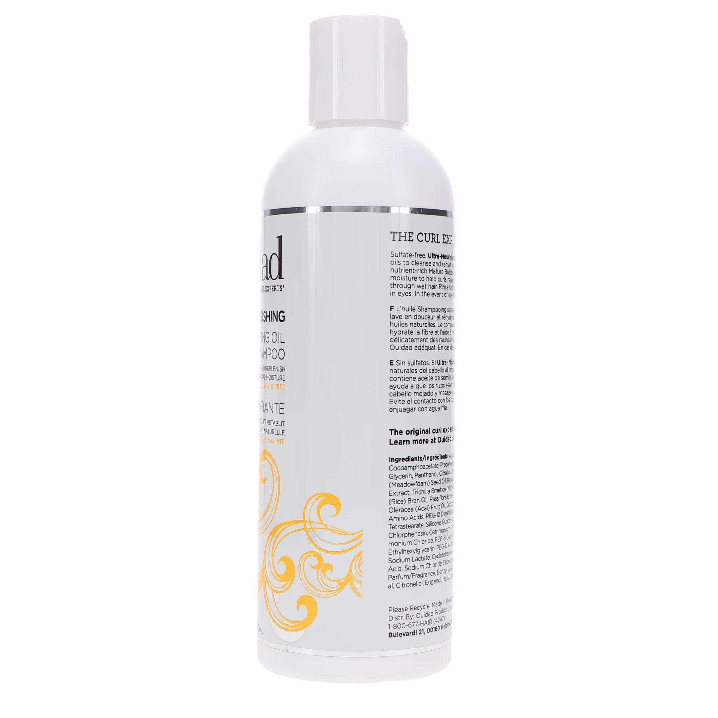 Ouidad Ultra-Nourishing Cleansing Oil Shampoo 8.5 Oz