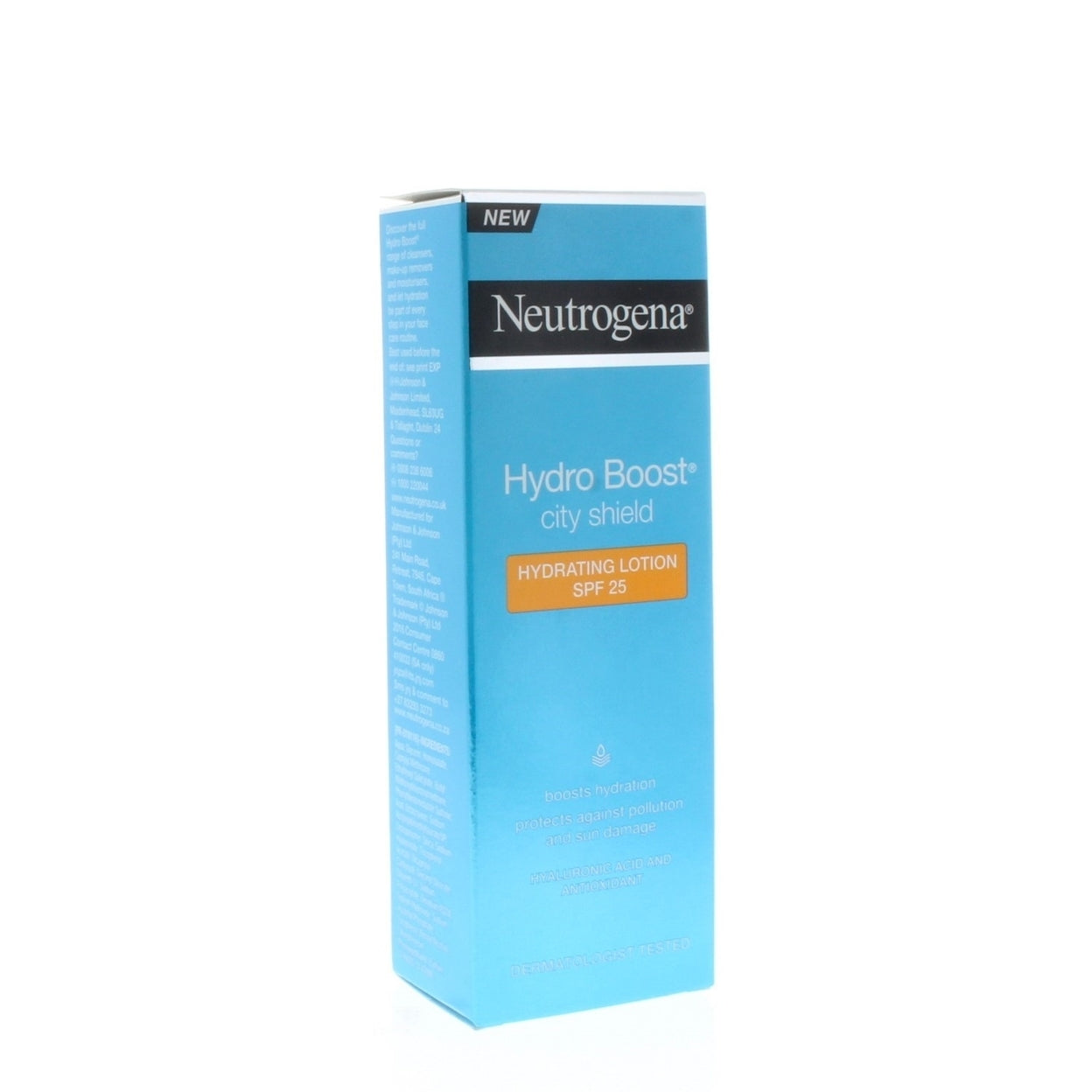 Neutrogena Hydro Boost City Shield Hydrating Lotion SPF 25 50ml Gel Moisturiser
