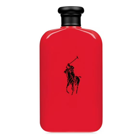 Ralph Lauren Polo Red Eau de Toilette, Cologne for Men, 4.2 fl oz