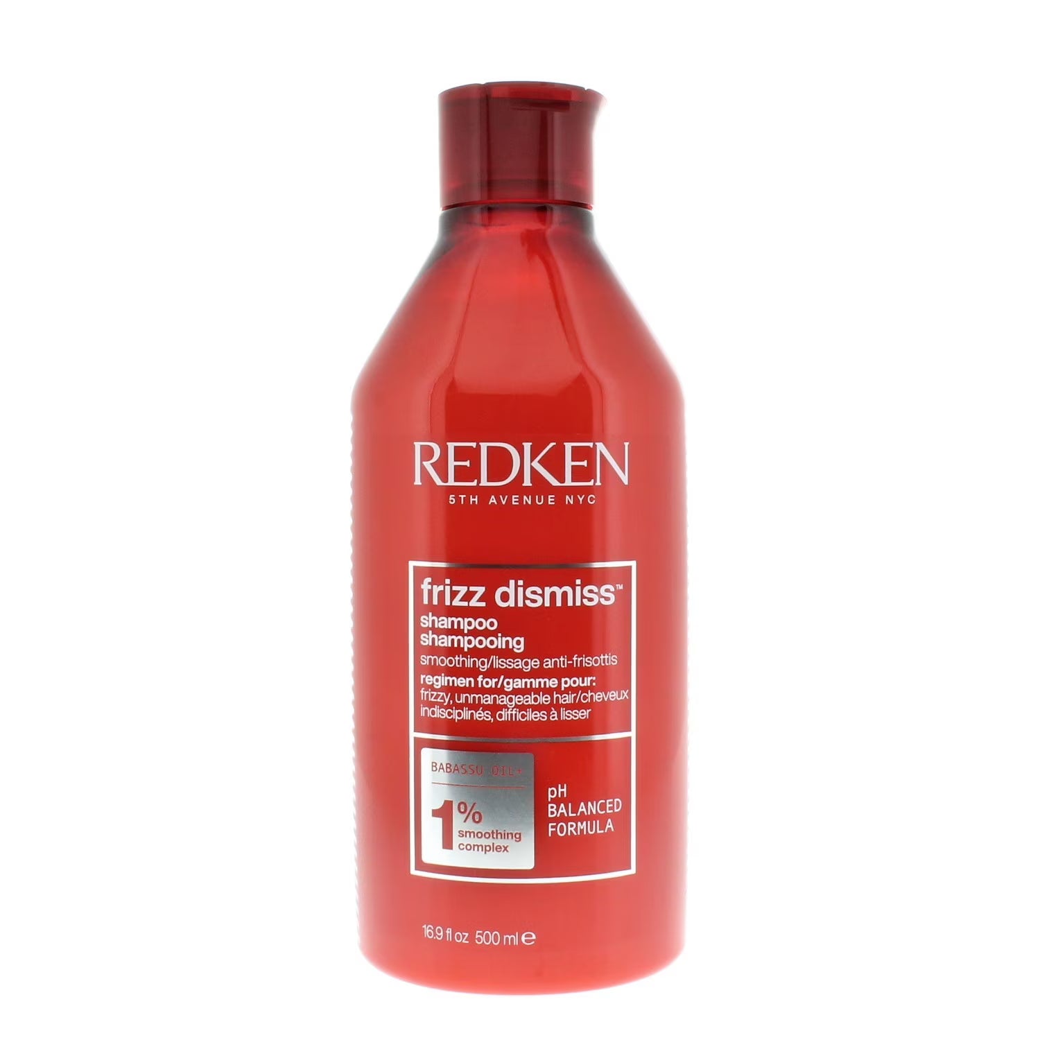 Redken Frizz Dismiss Shampoo 1% Smoothing Complex 16.9oz/500ml