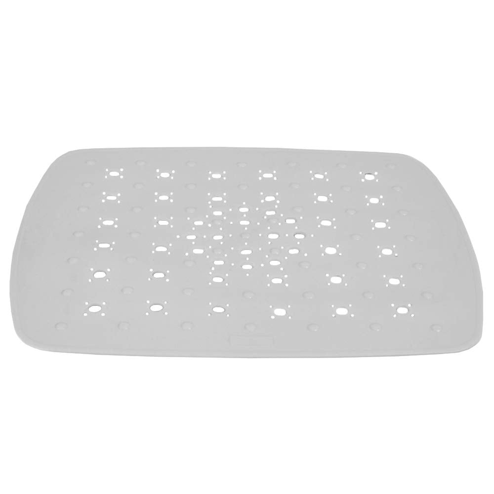 PVC Sink Mat (11" x 13"), White