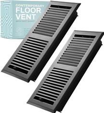 Floor Vent Covers, Metal Register