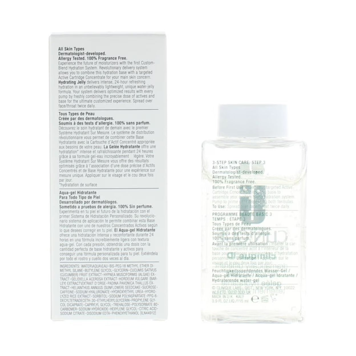 Clinique ID Dramatically Different Hydrating Jelly - Base, 3.9 oz Moisturizer