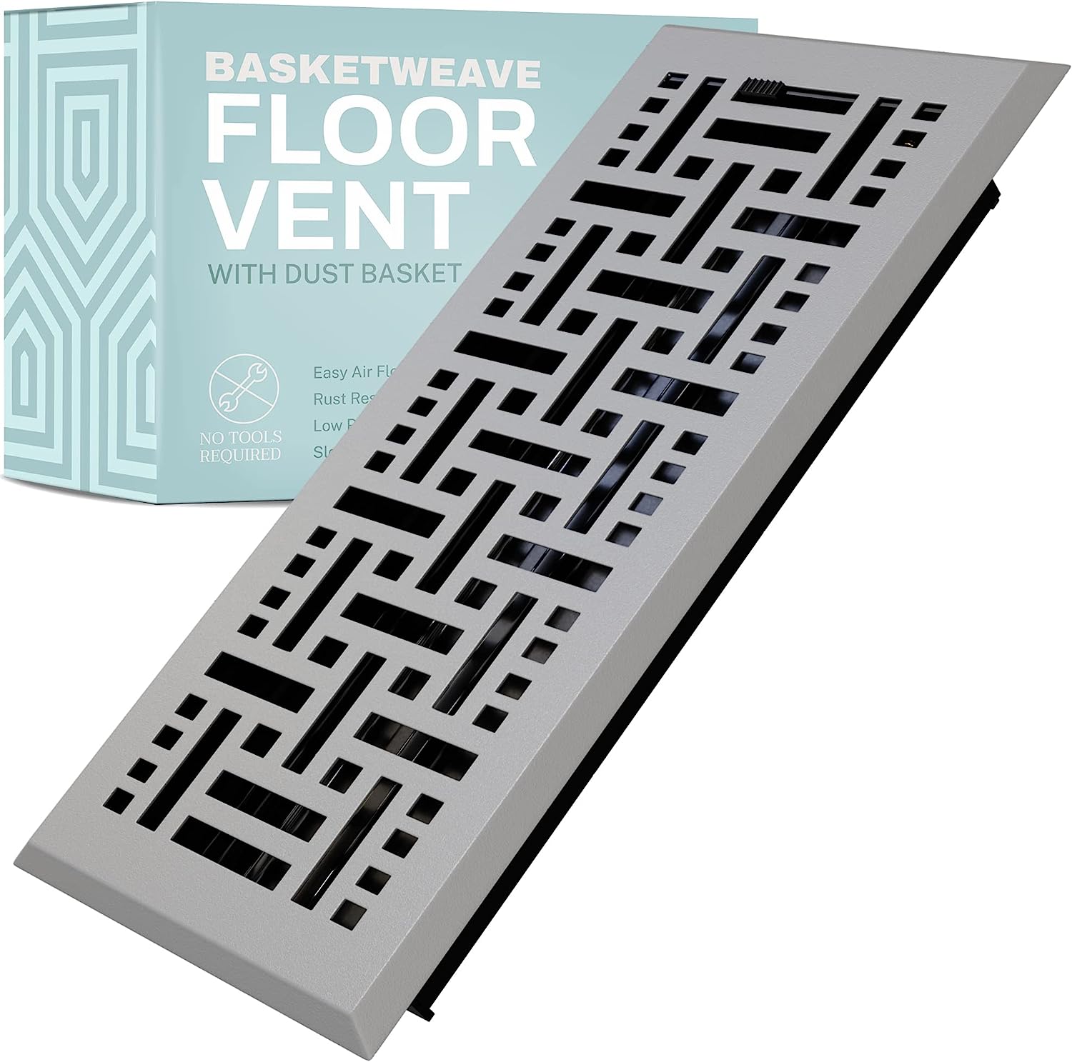 Basketweave Floor Vent Covers