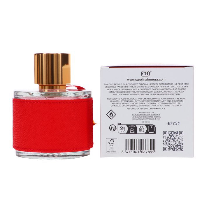 Carolina Herrera CH HC Eau De Toilette for Women 3.4 oz