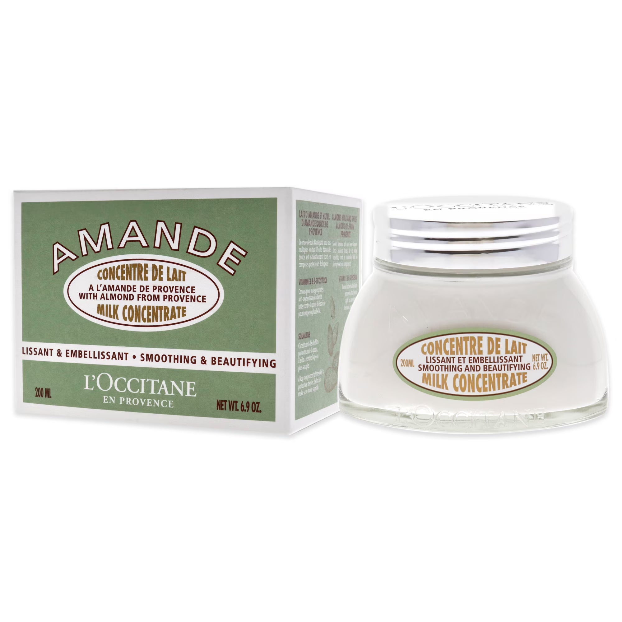 LOccitane Almond Milk Concentrate , 7 oz Body Cream