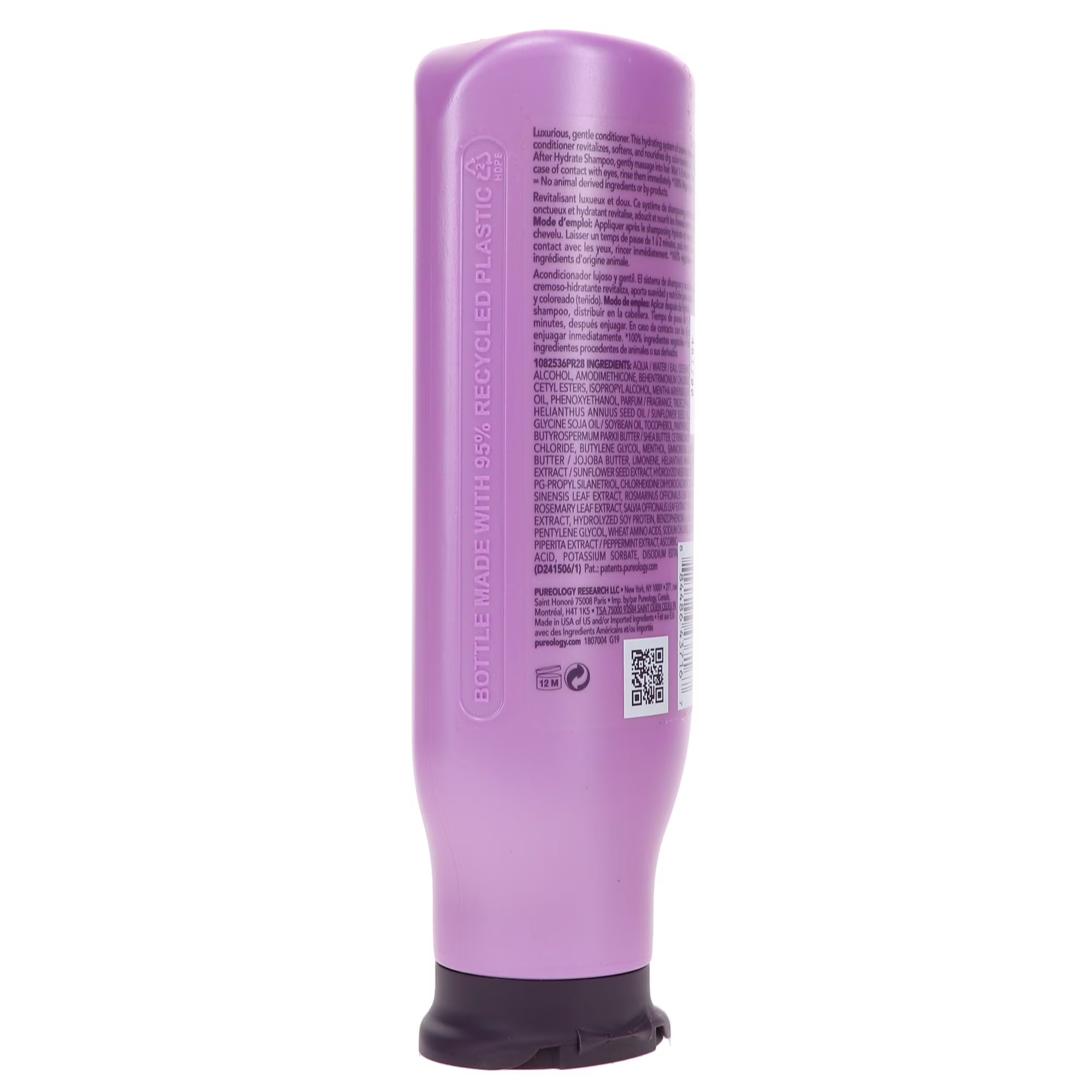 Pureology Hydrate Moisture-Restoring Conditioner for Color-Treated Hair, 8.5 oz.