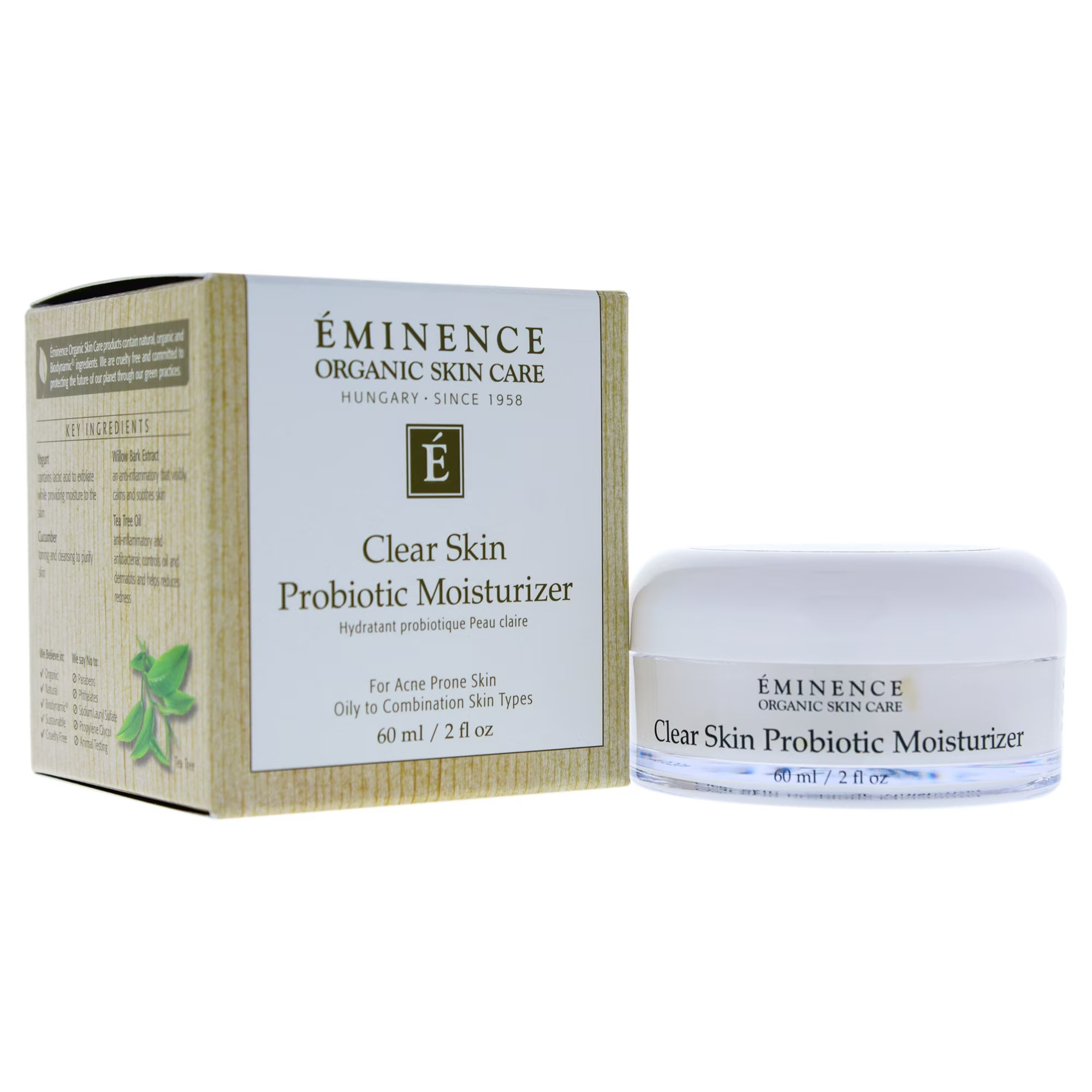 Eminence Clear Skin Probiotic Moisturizer, 2 oz