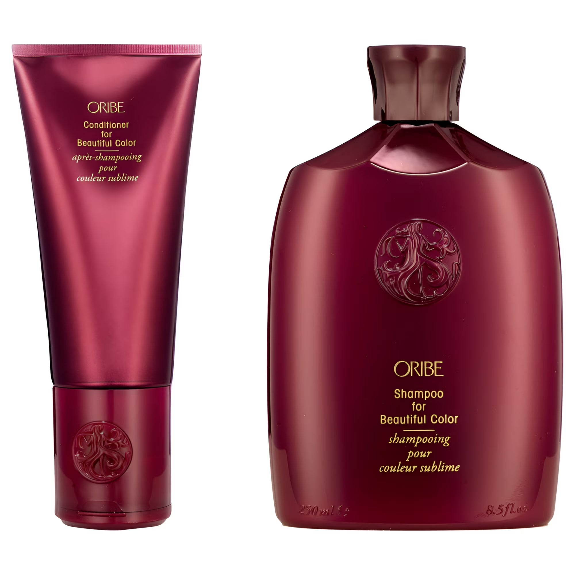 Oribe Shampoo 8.5oz/250ml and Conditioner 6.8oz/200ml for Beautiful Color