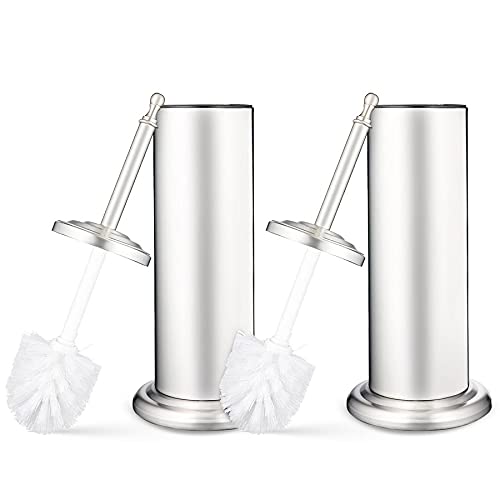 Toilet Brush & Holder Set, 2 Pack