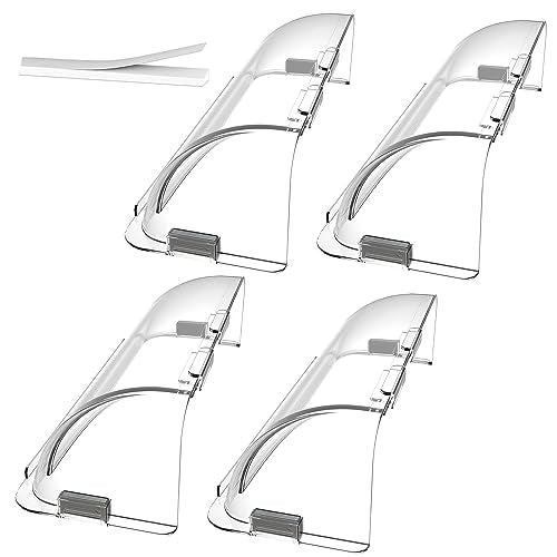 Home Intuition Adjustable Magnetic Air Deflector for Sidewall and Ceiling Registers and Vents 10-14 Inch