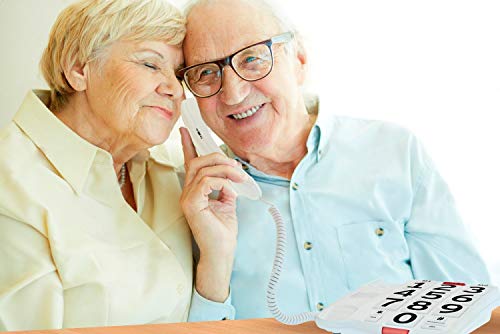 Big Button Corded Phone, Loud Ringer