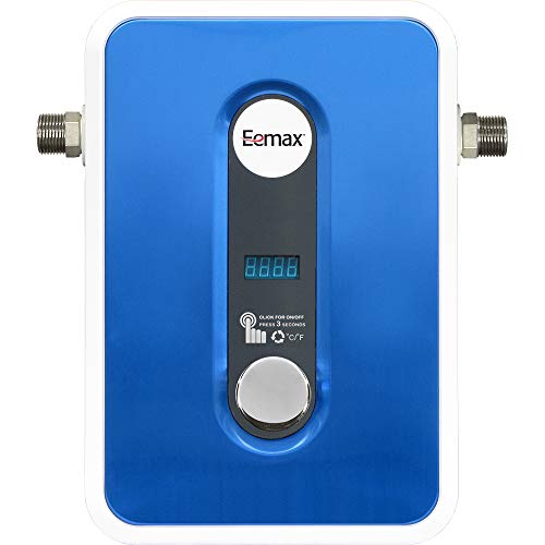 Eemax Electric Tankless Water Heater, Blue - Main Image