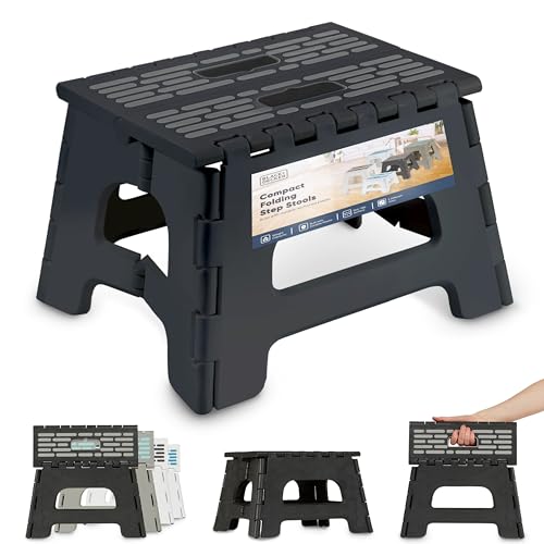 9'' Folding Step Stool, Non-Slip