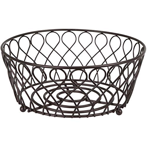 Loop Collection Fruit Bowl, Bronze