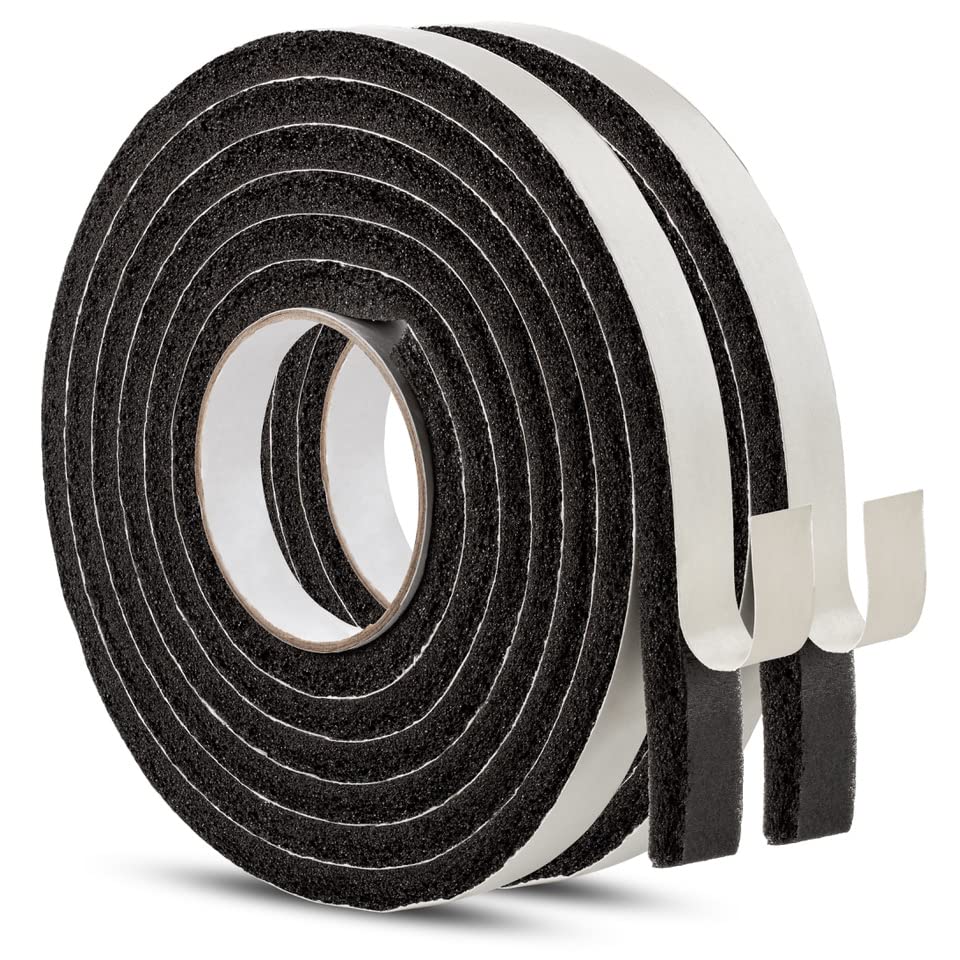 20 Feet Self-Stick Low Density Foam Insulation Tape