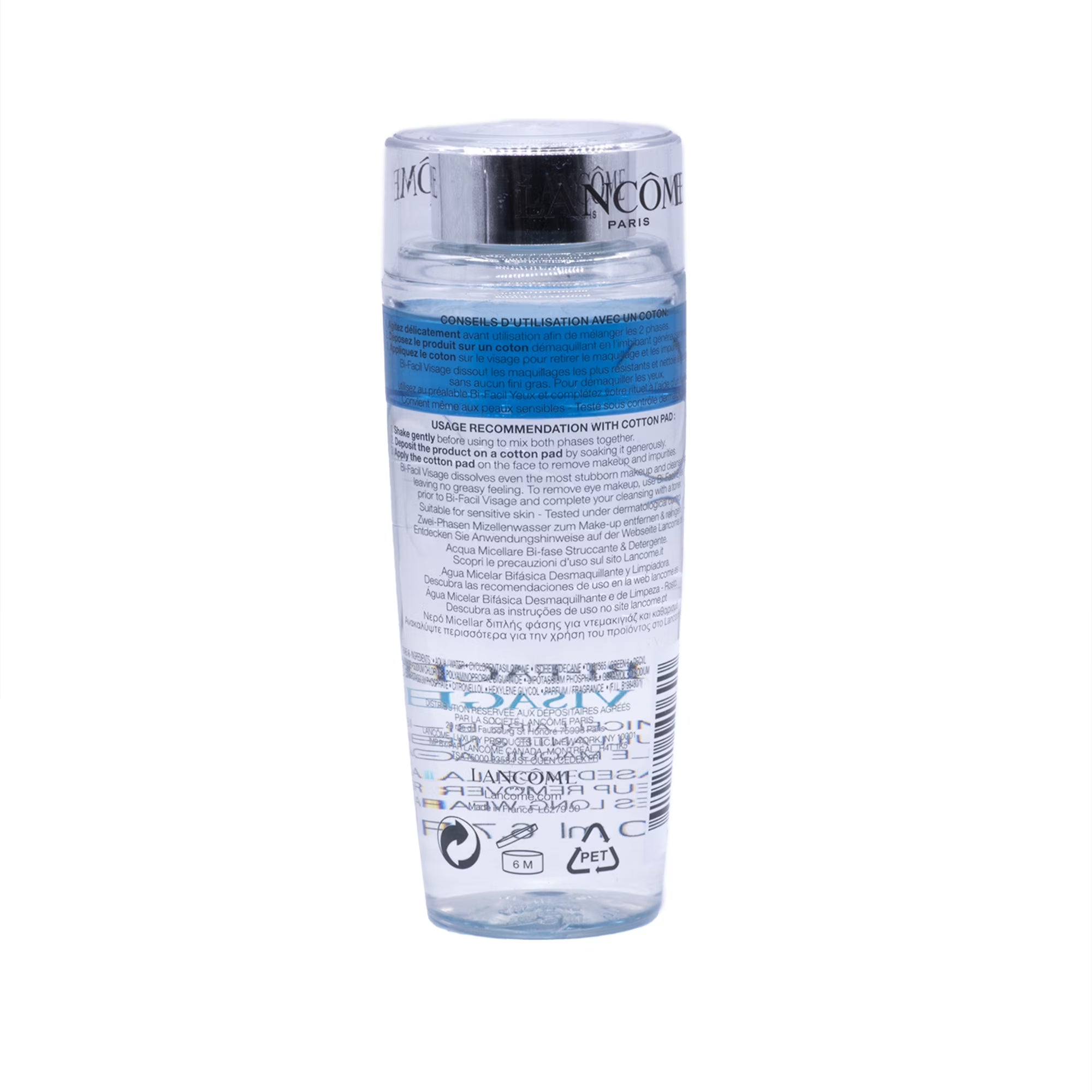 Lancome Skin Care Bi-Facil Visage Face Makeup Remover & Cleanser 6.7 oz