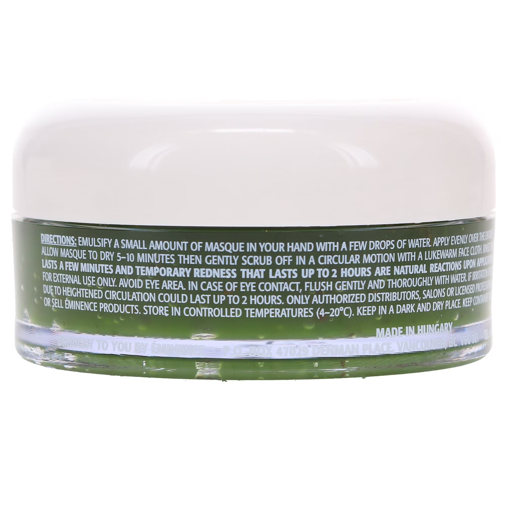 Eminence Eight Greens Phyto Masque - Hot 2 oz