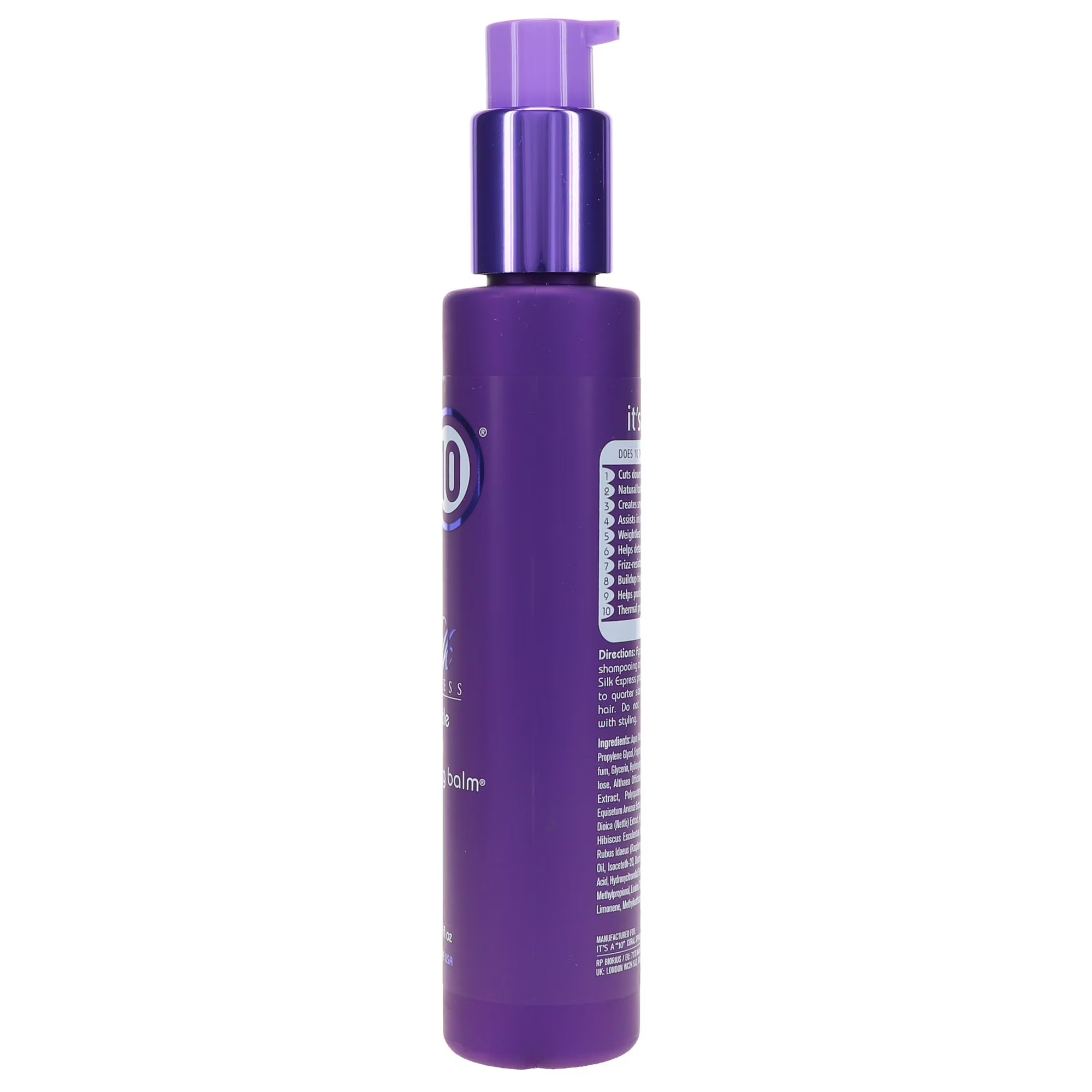 It's a 10 Miracle Silk Express Smoothing Balm, 5 Oz