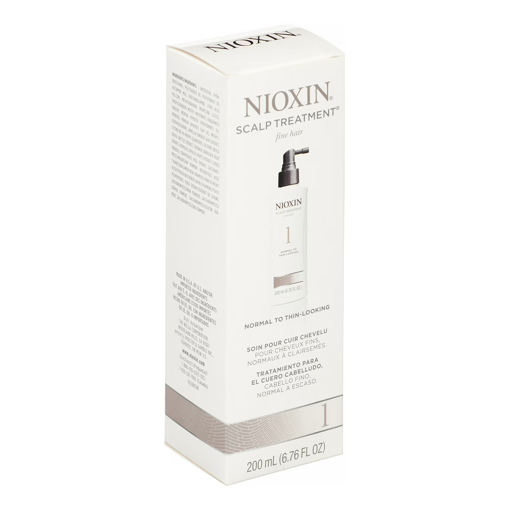 Nioxin System 1 Scalp Activating Treatment For Fine Natural Normal -Thin Hair