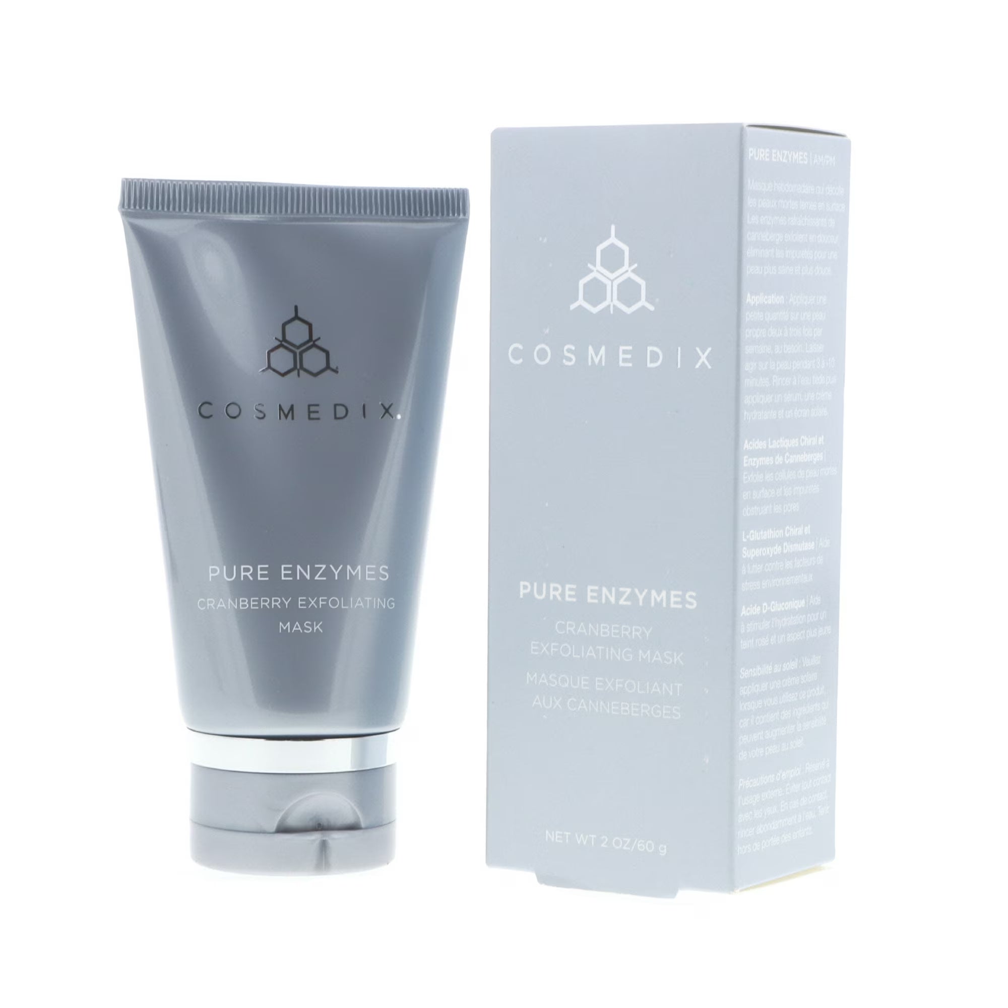 Cosmedix Pure Enzymes Cranberry Exfoliating Mask 60g/2oz