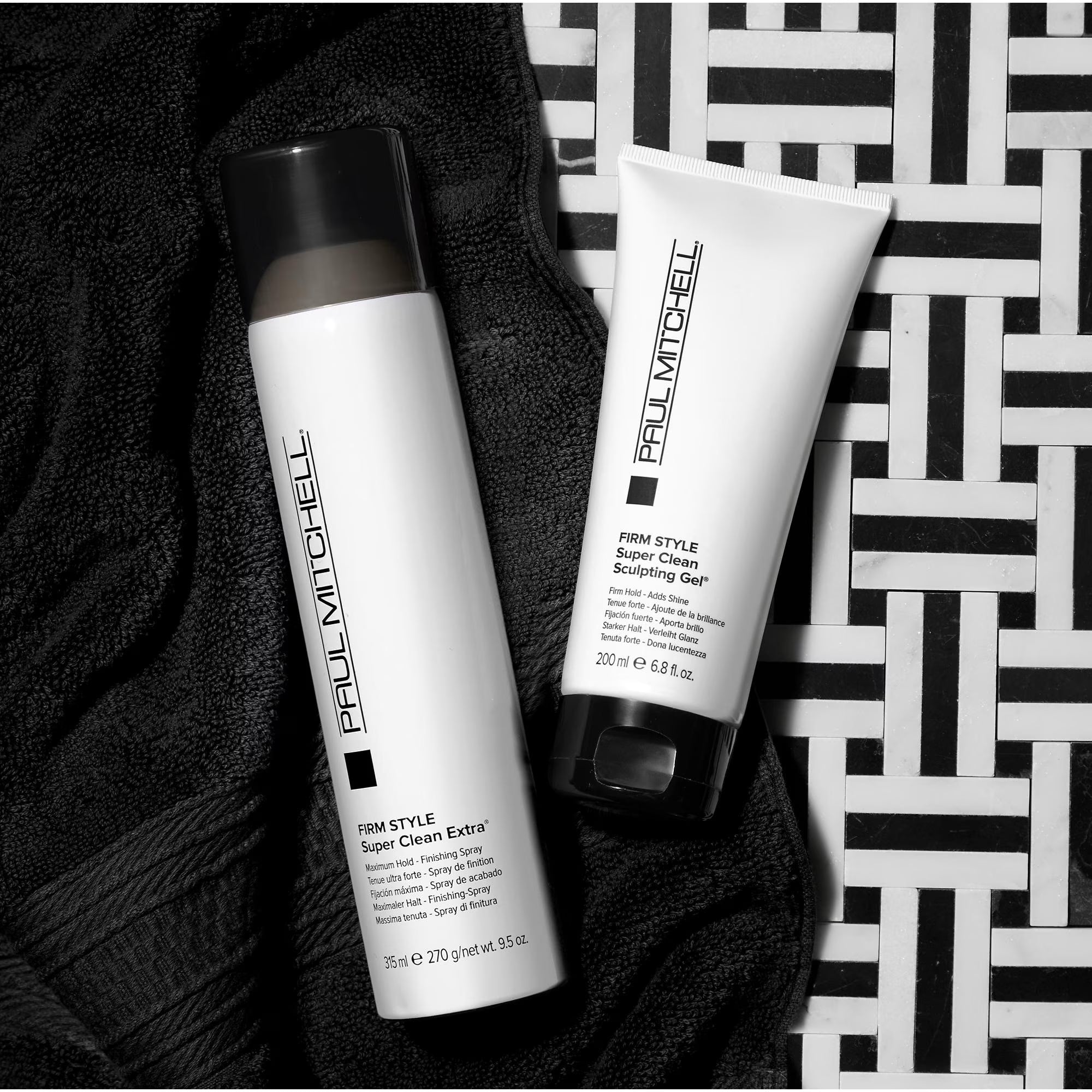 Paul Mitchell Firm Style Super Clean Sculpting Gel 200ml Maximum Hold Shine