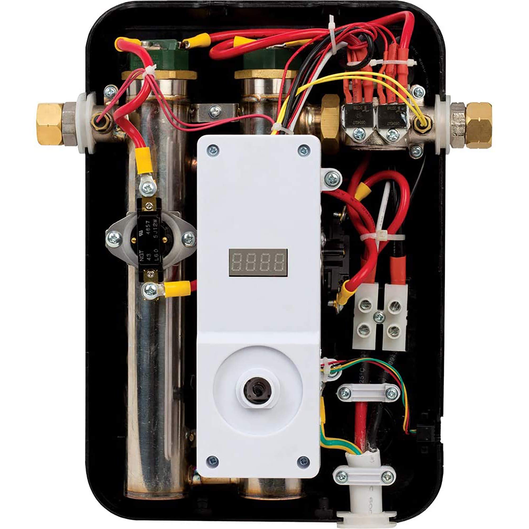 Ecosmart ECO 11 Electric Tankless Water Heater, 13KW at 240 Volts with Patented Self Modulating Technology, 12 x 8 x 4