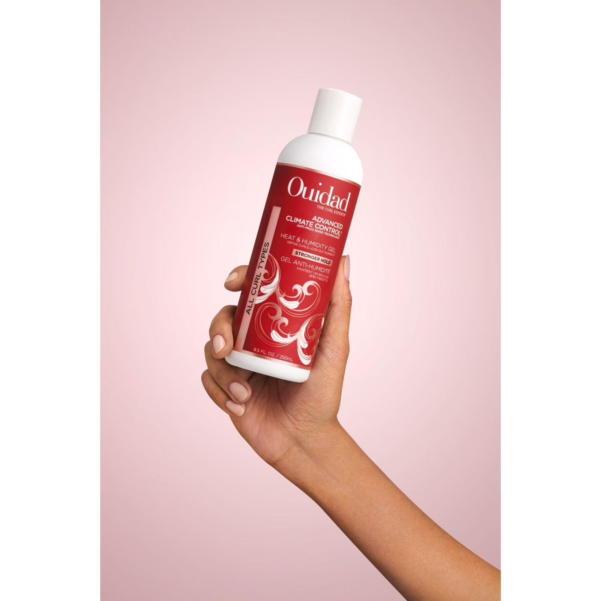 OUIDAD Advanced Climate Control Heat & Humidity Gel – Stronger Hold 8.5oz/250ml