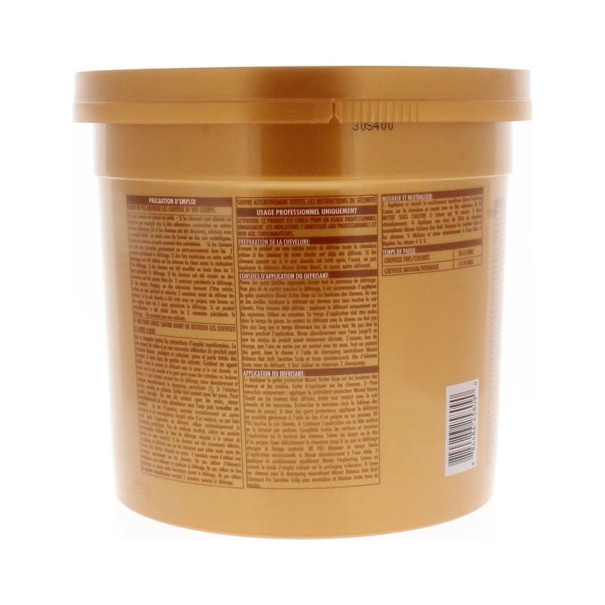 Mizani Butter Blend Relaxer Fine Color-Treated Hair 4lbs No Lye Conditioner