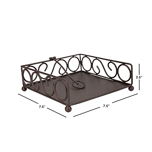 Napkin Holder, Medium, Bronze