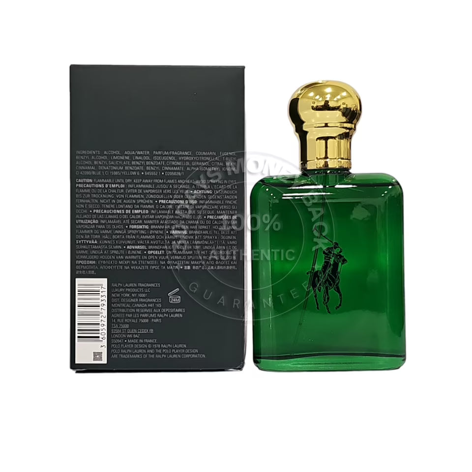 Ralph Lauren Polo Eau de Toilette, Cologne for Men, 4.2 fl oz