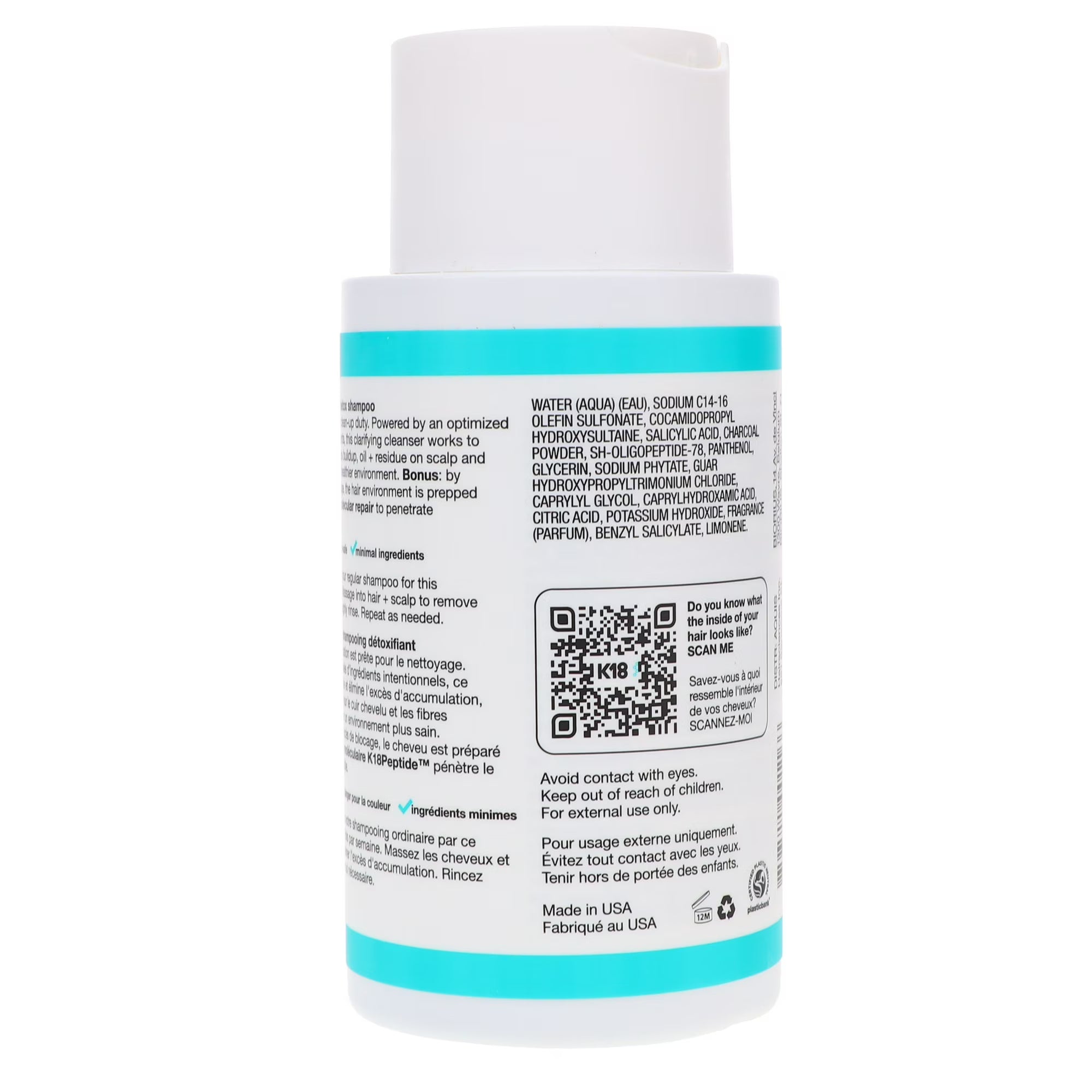 K18 Peptide Prep pH Detox Shampoo 8.5 oz