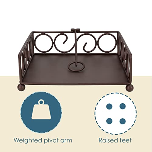 Napkin Holder, Medium, Bronze