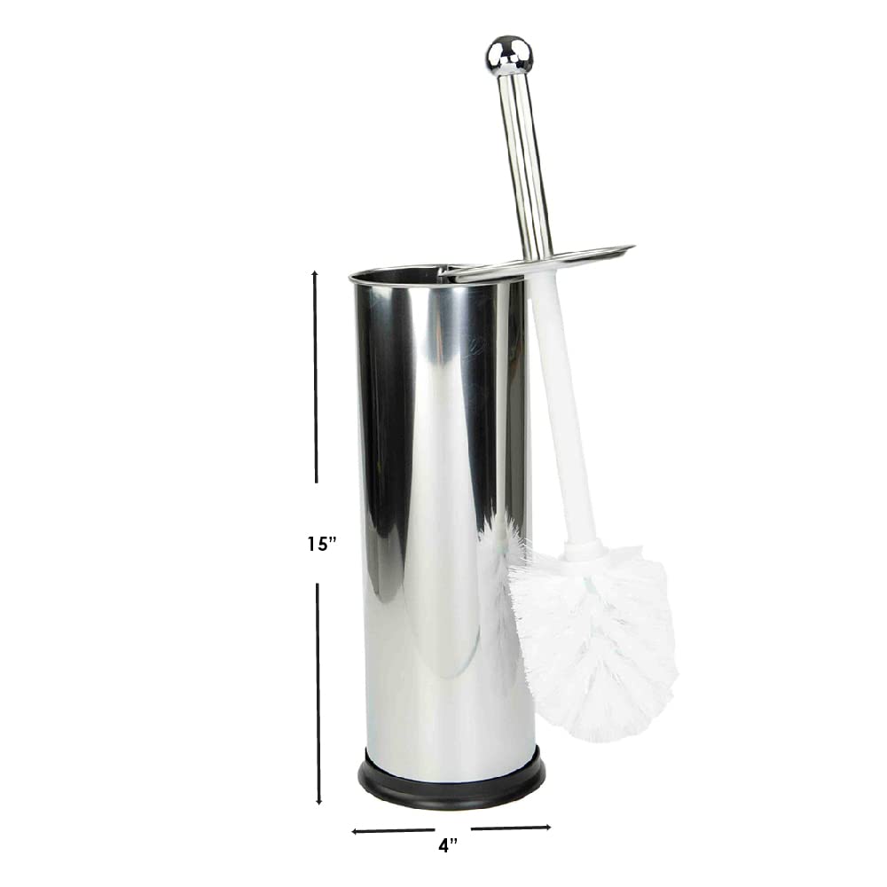 Chrome Toilet Brush Set – 2-Pack