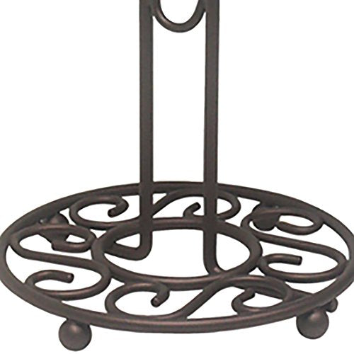 Home Basics Scroll Design Steel (Bronze), Tree with 6 Coffee Mugs, Single