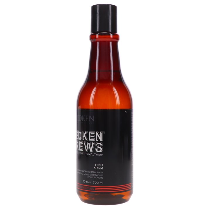 Redken Brews 3-in1 Shampoo, Conditioner and Body Wash 10 oz