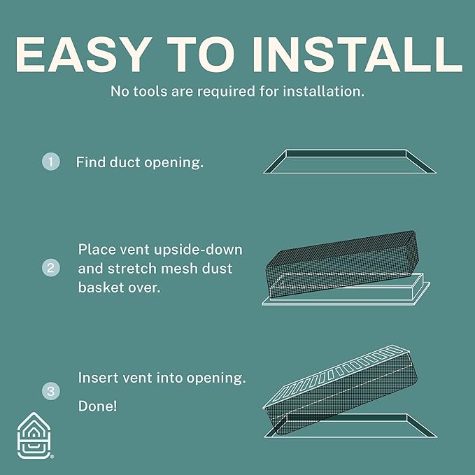 Floor Vent Cover, Metal Register